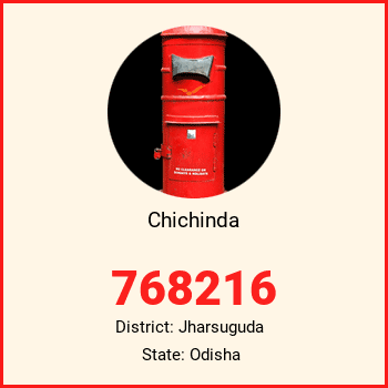 Chichinda pin code, district Jharsuguda in Odisha