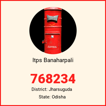 Itps Banaharpali pin code, district Jharsuguda in Odisha