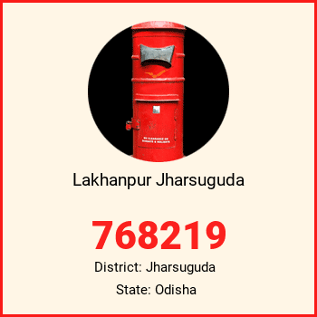 Lakhanpur Jharsuguda pin code, district Jharsuguda in Odisha