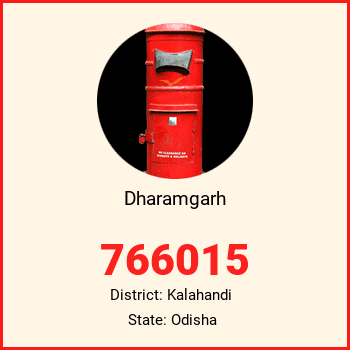 Dharamgarh pin code, district Kalahandi in Odisha