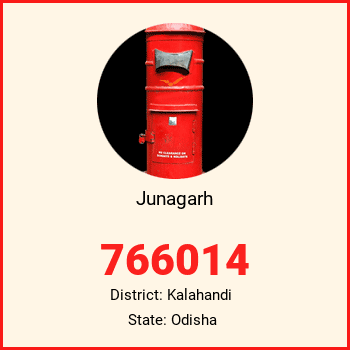 Junagarh pin code, district Kalahandi in Odisha