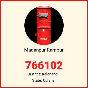 Madanpur Rampur pin code, district Kalahandi in Odisha