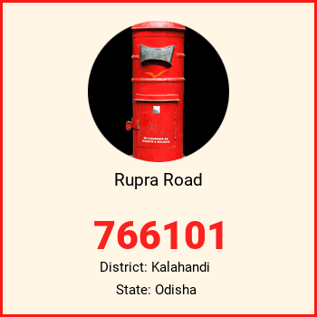 Rupra Road pin code, district Kalahandi in Odisha