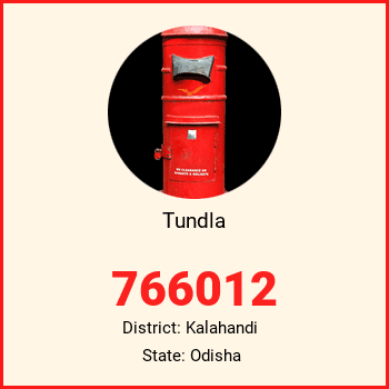Tundla pin code, district Kalahandi in Odisha