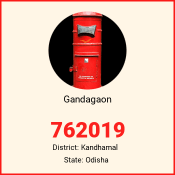 Gandagaon pin code, district Kandhamal in Odisha