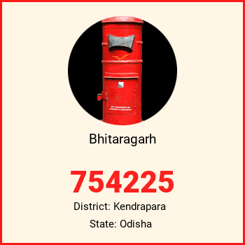 Bhitaragarh pin code, district Kendrapara in Odisha