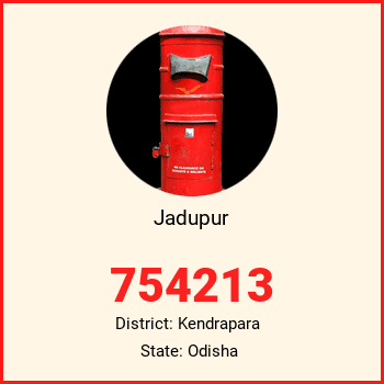 Jadupur pin code, district Kendrapara in Odisha