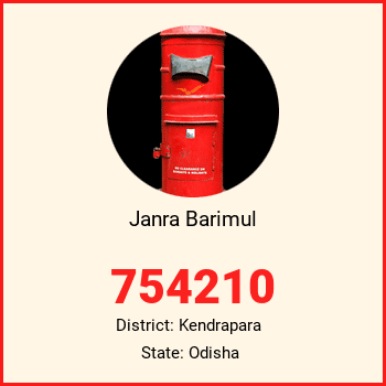 Janra Barimul pin code, district Kendrapara in Odisha