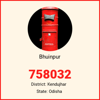Bhuinpur pin code, district Kendujhar in Odisha