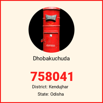 Dhobakuchuda pin code, district Kendujhar in Odisha
