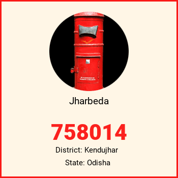 Jharbeda pin code, district Kendujhar in Odisha