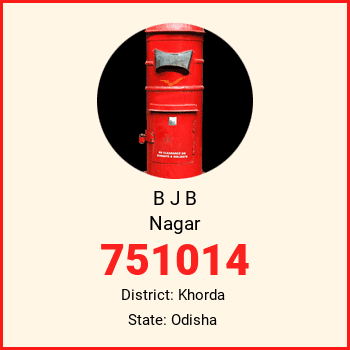 B J B Nagar pin code, district Khorda in Odisha