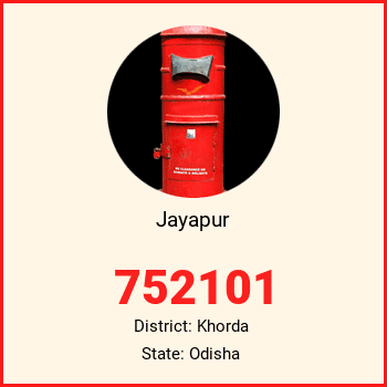 Jayapur pin code, district Khorda in Odisha