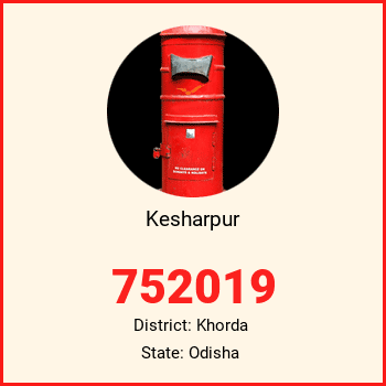 Kesharpur pin code, district Khorda in Odisha