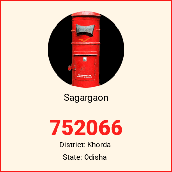 Sagargaon pin code, district Khorda in Odisha