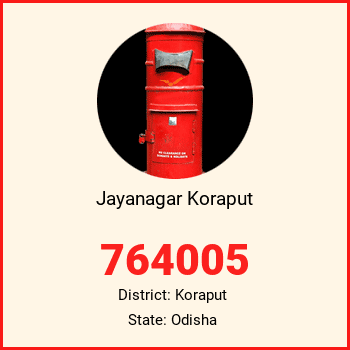 Jayanagar Koraput pin code, district Koraput in Odisha