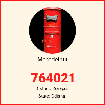 Mahadeiput pin code, district Koraput in Odisha
