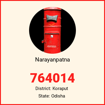 Narayanpatna pin code, district Koraput in Odisha