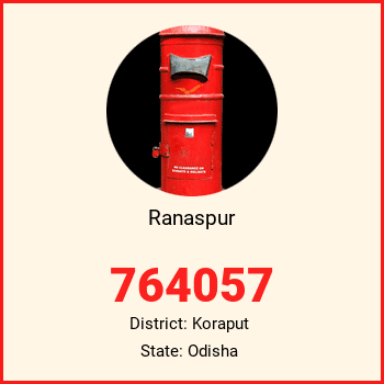 Ranaspur pin code, district Koraput in Odisha