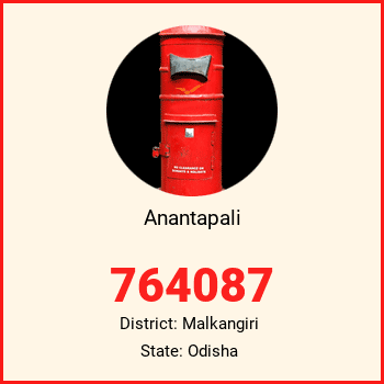 Anantapali pin code, district Malkangiri in Odisha