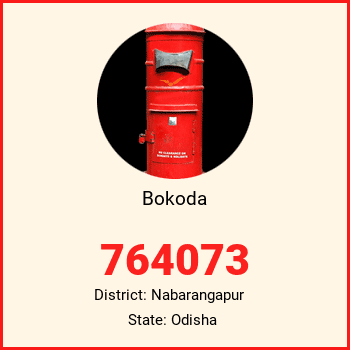Bokoda pin code, district Nabarangapur in Odisha