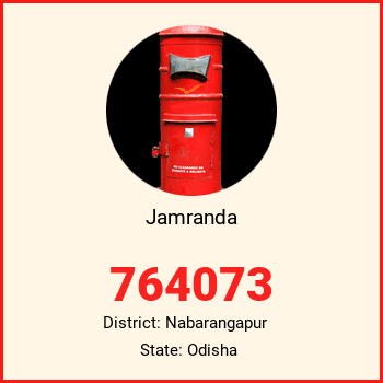 Jamranda pin code, district Nabarangapur in Odisha