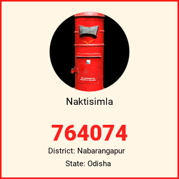 Naktisimla pin code, district Nabarangapur in Odisha