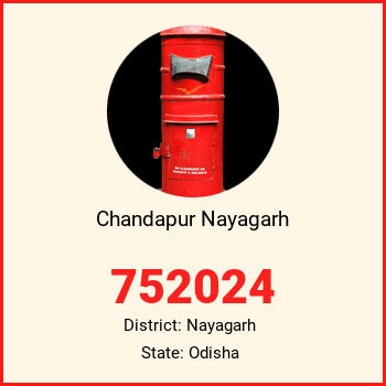 Chandapur Nayagarh pin code, district Nayagarh in Odisha