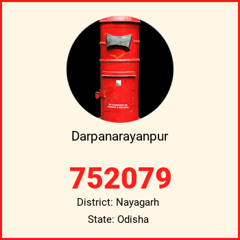 Darpanarayanpur pin code, district Nayagarh in Odisha