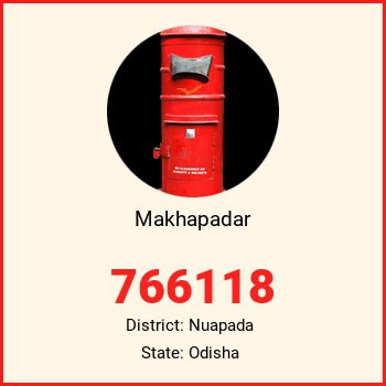 Makhapadar pin code, district Nuapada in Odisha