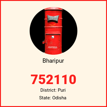 Bharipur pin code, district Puri in Odisha