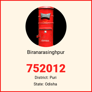 Biranarasinghpur pin code, district Puri in Odisha