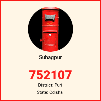 Suhagpur pin code, district Puri in Odisha