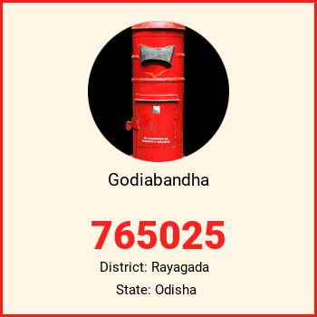 Godiabandha pin code, district Rayagada in Odisha
