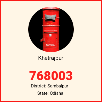 Khetrajpur pin code, district Sambalpur in Odisha