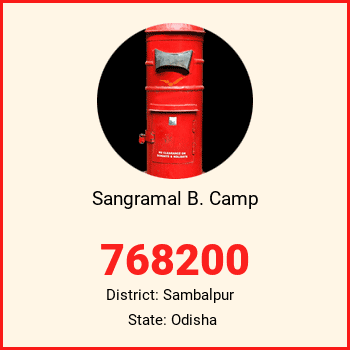 Sangramal B. Camp pin code, district Sambalpur in Odisha