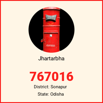 Jhartarbha pin code, district Sonapur in Odisha