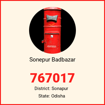 Sonepur Badbazar pin code, district Sonapur in Odisha