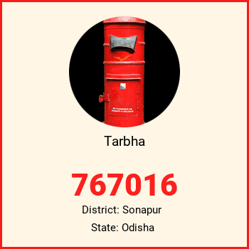 Tarbha pin code, district Sonapur in Odisha