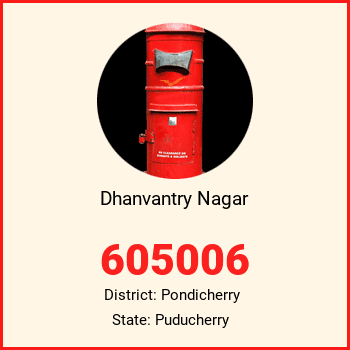 Dhanvantry Nagar pin code, district Pondicherry in Puducherry