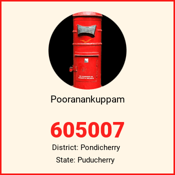 Pooranankuppam pin code, district Pondicherry in Puducherry