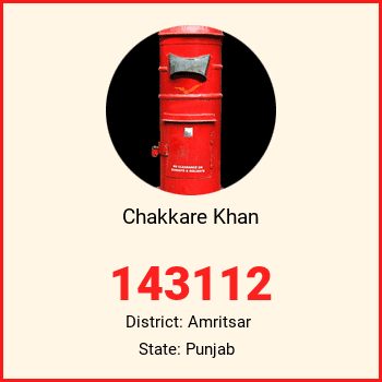 Chakkare Khan pin code, district Amritsar in Punjab