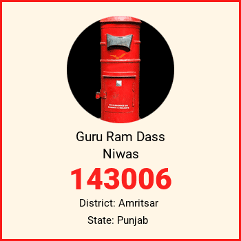 Guru Ram Dass Niwas pin code, district Amritsar in Punjab