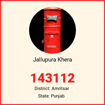 Jallupura Khera pin code, district Amritsar in Punjab