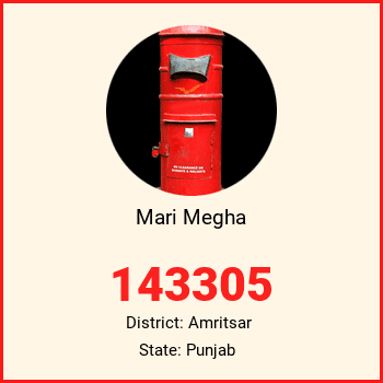Mari Megha pin code, district Amritsar in Punjab