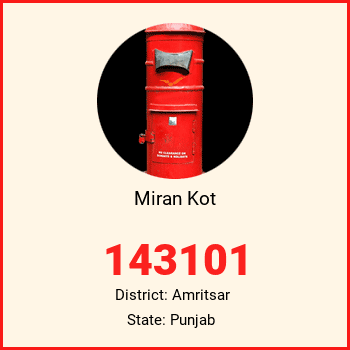 Miran Kot pin code, district Amritsar in Punjab