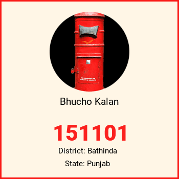Bhucho Kalan pin code, district Bathinda in Punjab