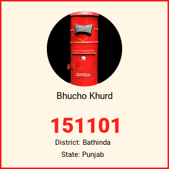 Bhucho Khurd pin code, district Bathinda in Punjab