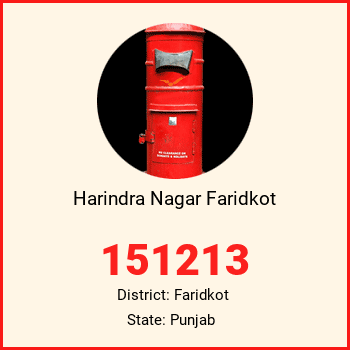 Harindra Nagar Faridkot pin code, district Faridkot in Punjab