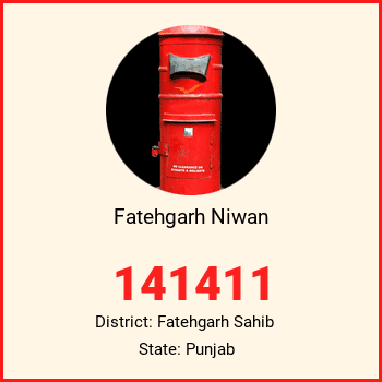 Fatehgarh Niwan pin code, district Fatehgarh Sahib in Punjab